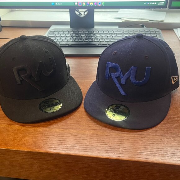 Ryu Other - RYU New Era 59Fifty Hats - size 6 7/8